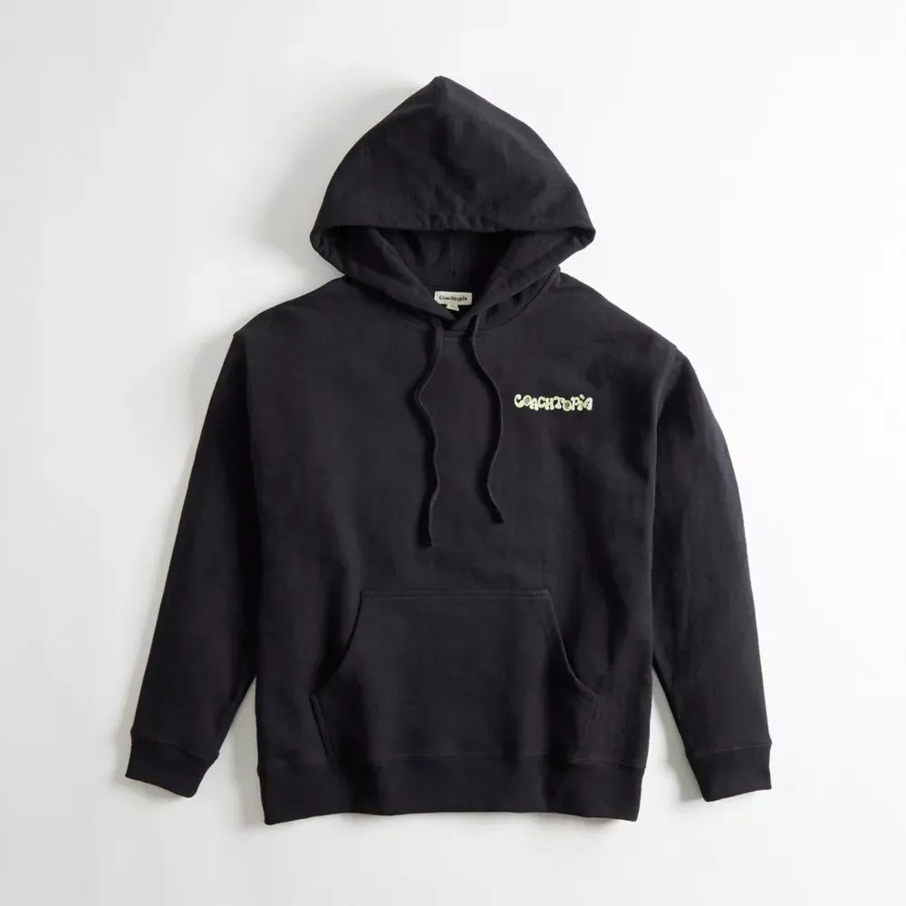 Hoodie With This Is Coachtopia Print