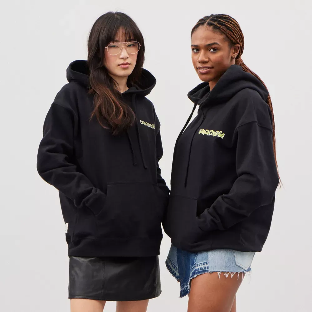 Hoodie With This Is Coachtopia Print