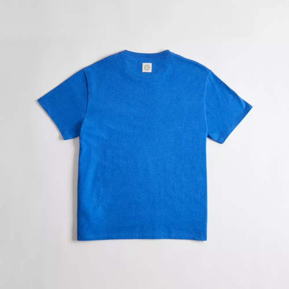 Relaxed T Shirt With Let Us Take A Trip Print