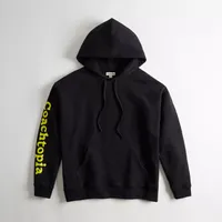 Hoodie With Cloud Print