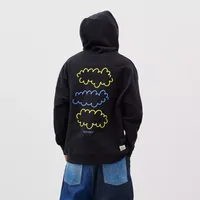 Hoodie With Cloud Print
