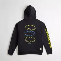 Hoodie With Cloud Print