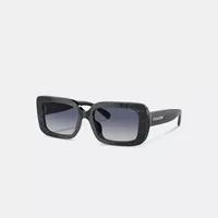 Signature Oversized Rectangle Sunglasses