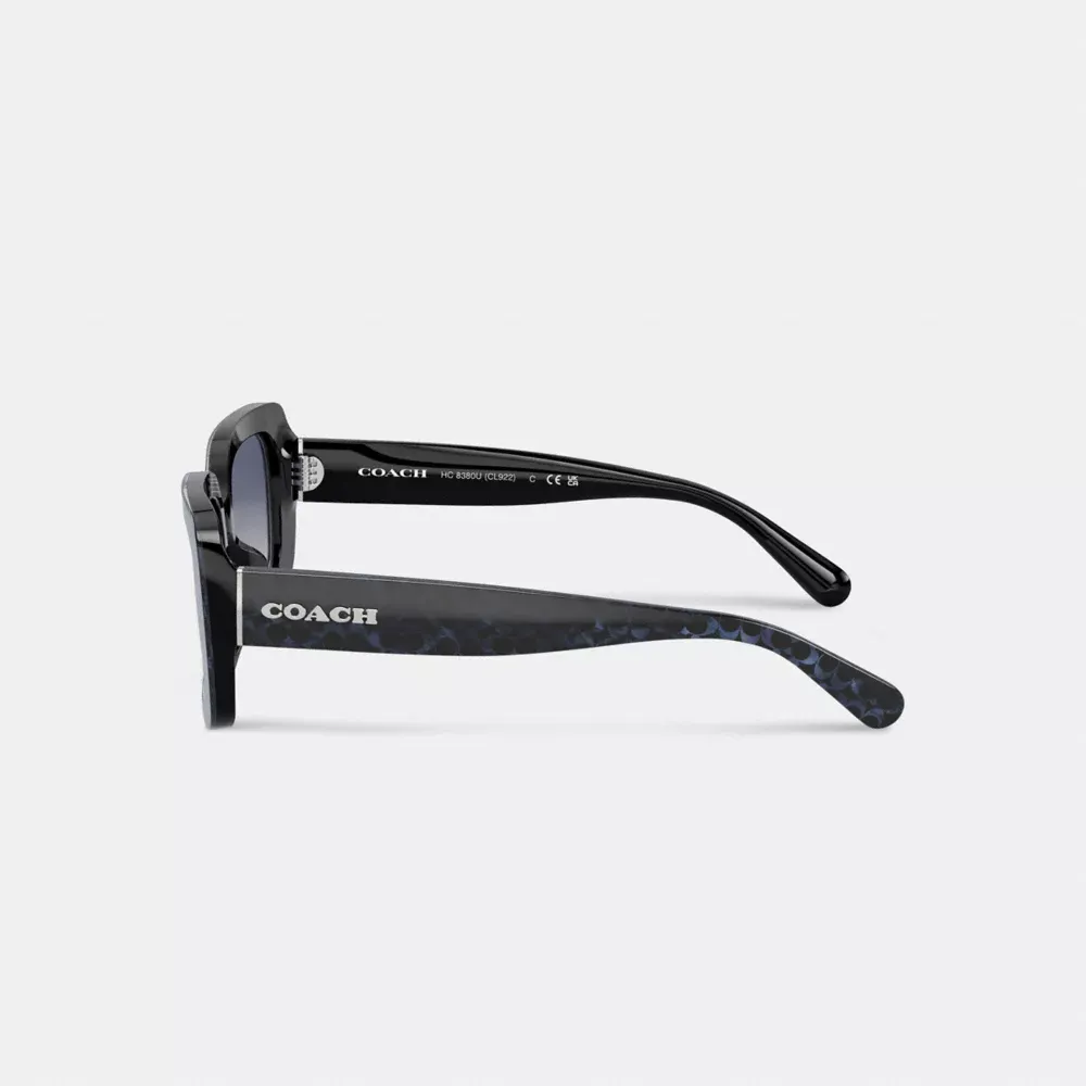 Signature Oversized Rectangle Sunglasses