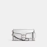 Tabby Crossbody In Silver Metallic