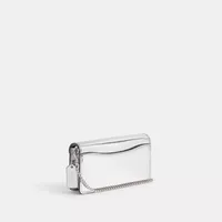 Tabby Crossbody In Silver Metallic