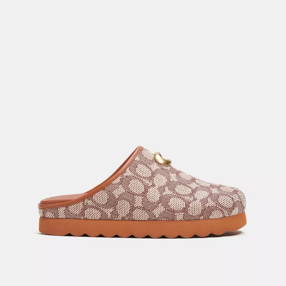 Hadley Slipper Signature Textile Jacquard