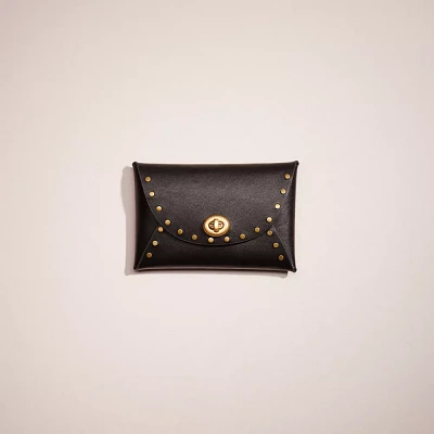 Remade Medium Pouch With Rivets