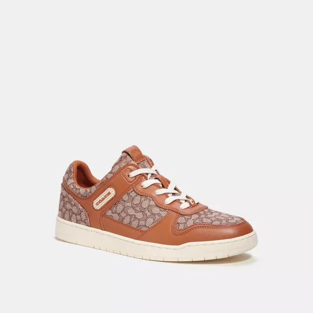 Coach C201 Sneaker Micro Signature Jacquard