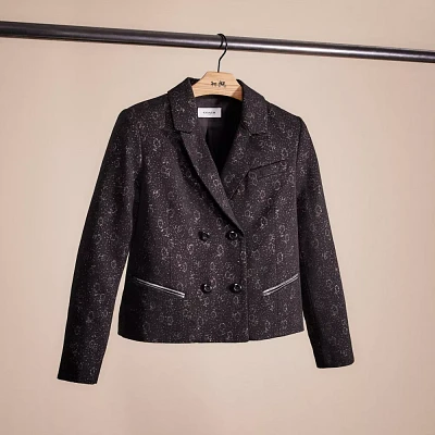 Restored Tailored Jacquard Jacket