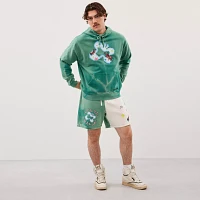 Hoodie With Floating Butterfly Print