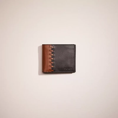 Restored 3 In 1 Wallet In Colorblock With Whipstitch