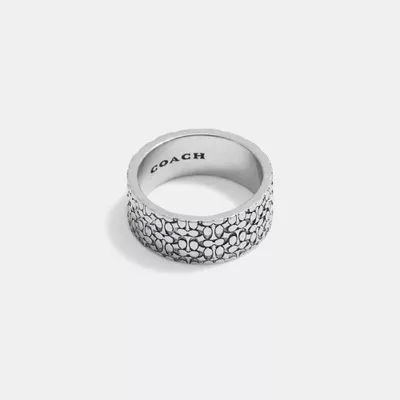 Sterling Silver Signature Ring