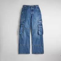 Denim Cargo Pant 31% Recycled Cotton