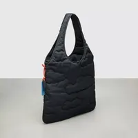 Coachtopia Loop Flat Tote With Cloud Quilting