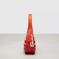 Ergo Bag In Wavy Appliqué Upcrafted Leather