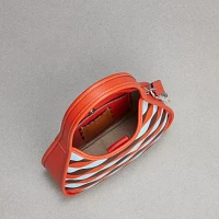 Ergo Bag In Wavy Appliqué Upcrafted Leather