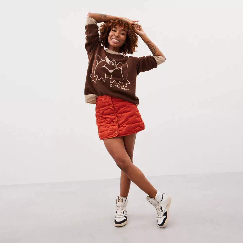 Coachtopia Loop Quilted Cloud Skirt