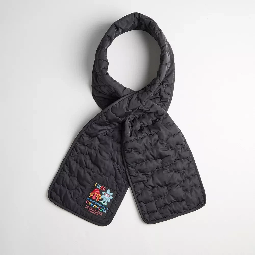 Coachtopia Loop Scarf With Cloud Quilting