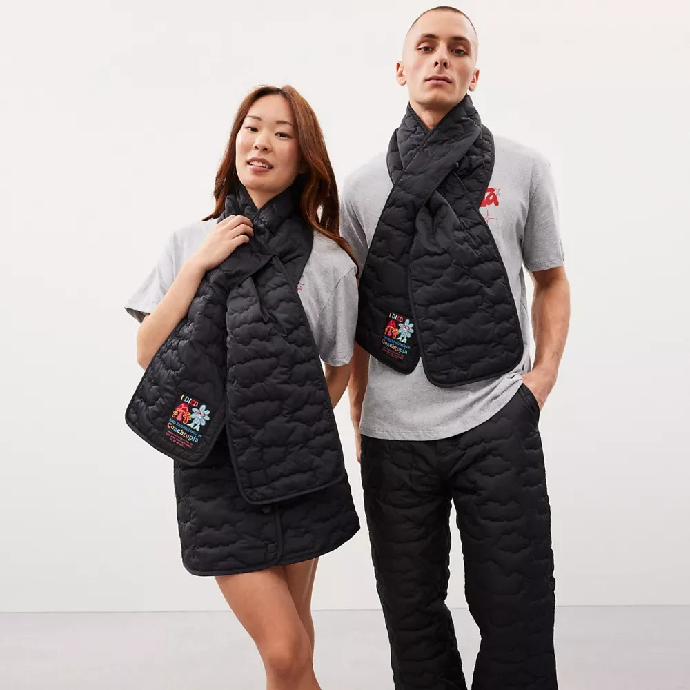 Coachtopia Loop Scarf With Cloud Quilting