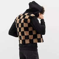 Vest With Checkerboard Pattern