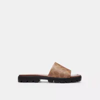 Florence Sandal Signature Canvas