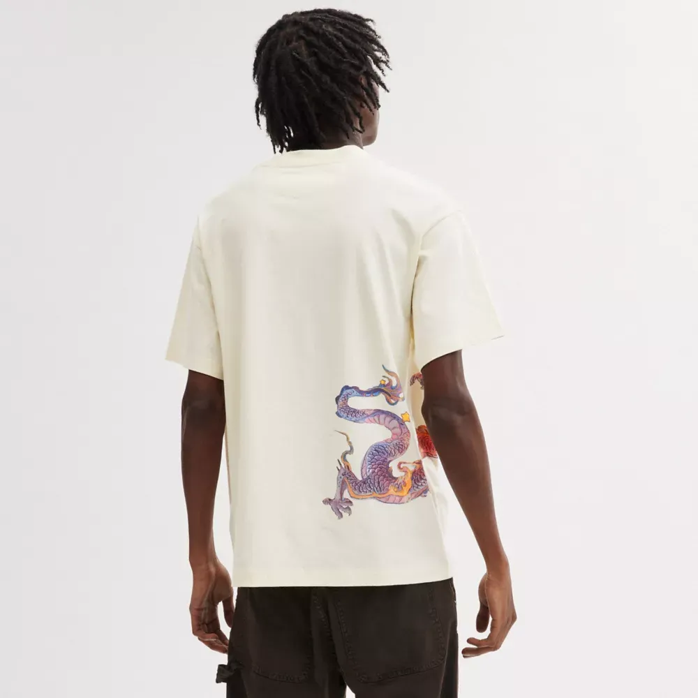 Coach New Year T Shirt With Dragon