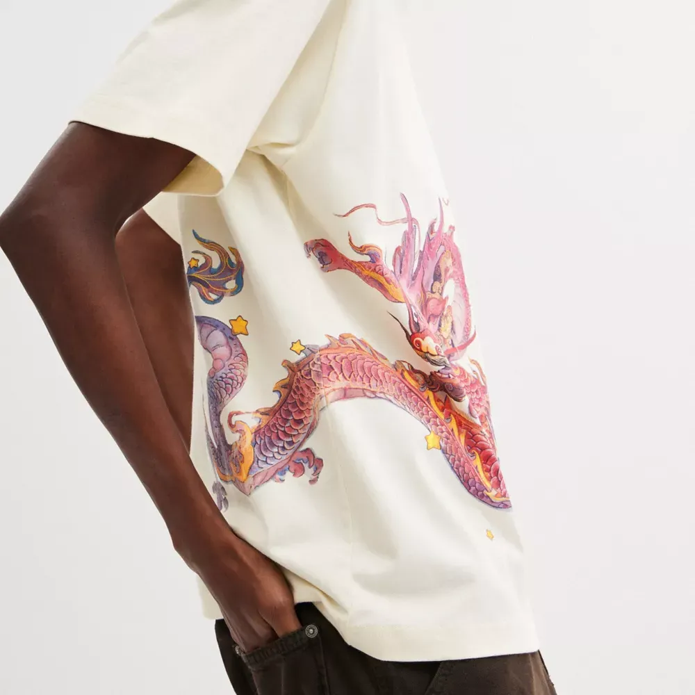 New Year T Shirt With Dragon