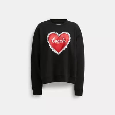 Heart Crewneck Sweater