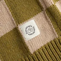 Sweater Vest With Checkerboard Pattern