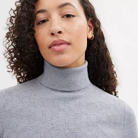 Signature Cropped Turtleneck