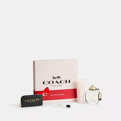 Coach Eau De Parfum 4 Piece Gift Set