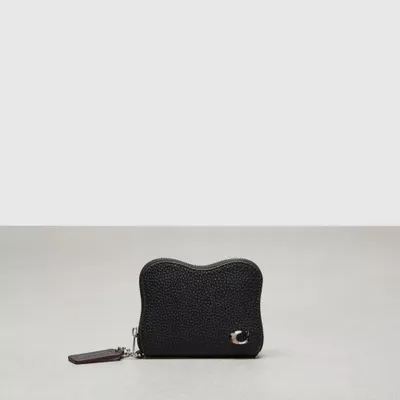 Wavy Zip Around Wallet Coachtopia Leather