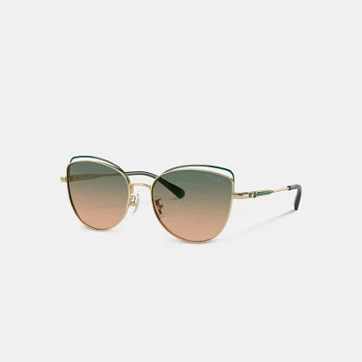 Bandit Wire Oval Sunglasses