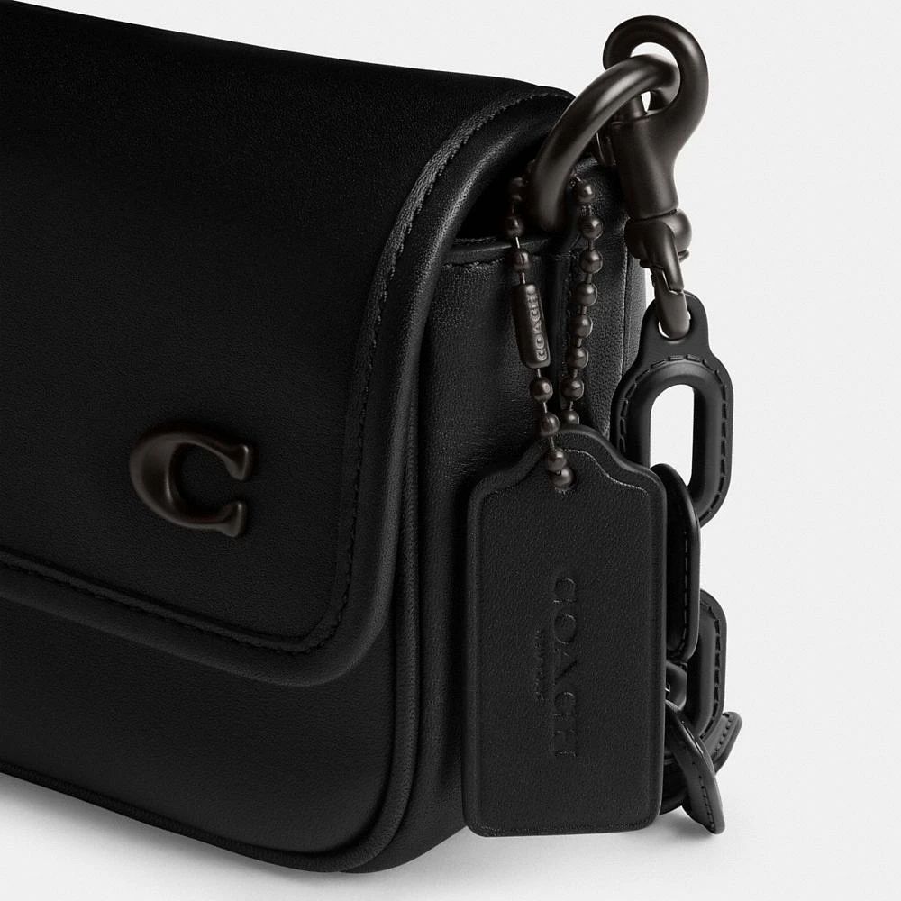 Charter Flap Crossbody Bag 18 Signature Canvas