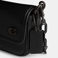 Charter Flap Crossbody Bag 18 Signature Canvas