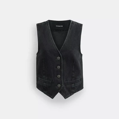 Denim Vest Organic Cotton