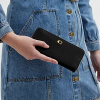 Essential Slim Accordion Zip Wallet