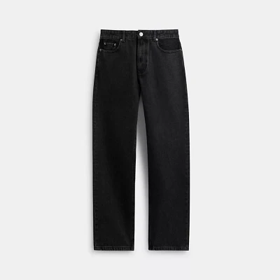 Black Taper Jeans Organic Cotton