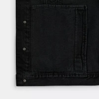 Black Denim Jacket Organic Cotton