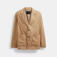 Regenerative Cotton Casual Lightweight Blazer