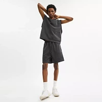 Garment Dye Pull On Shorts