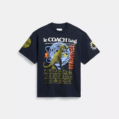Graphic Relaxed T Shirt Organic Cotton