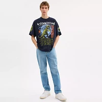 Graphic Relaxed T Shirt Organic Cotton