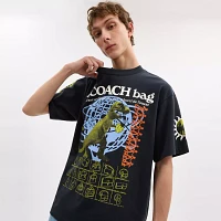 Graphic Relaxed T Shirt Organic Cotton