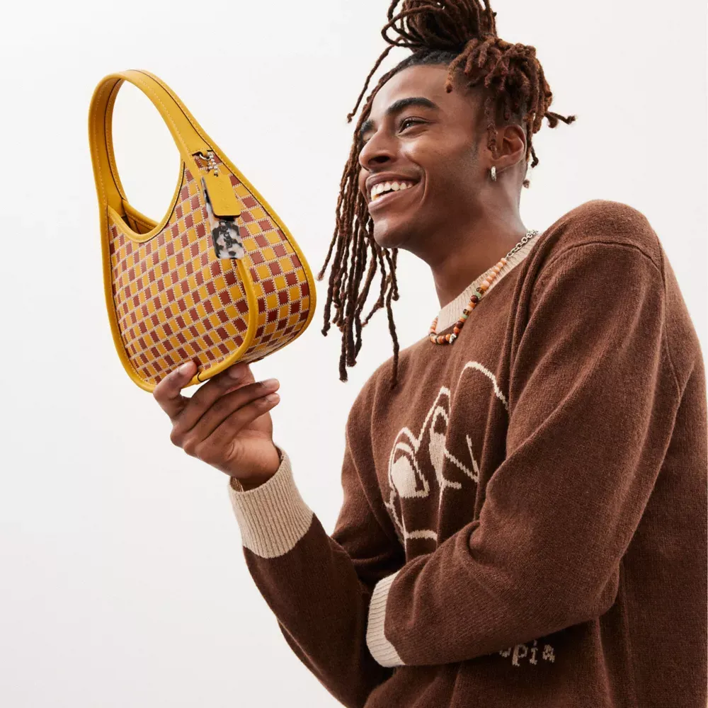 Ergo Bag Checkerboard Upcrafted Leather