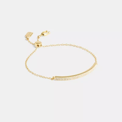 Pavé Bar Slider Bracelet