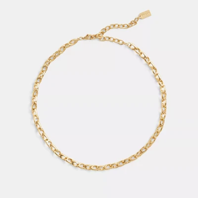 Signature Chain Link Choker Necklace