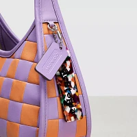 Ergo Bag In Checkerboard Upcrafted Leather
