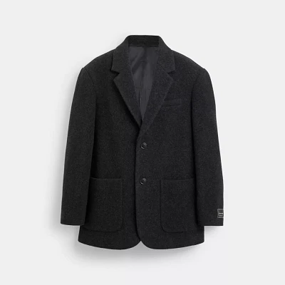 Relaxed Wool Blazer